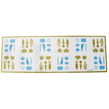 Back2Basics Doortex Home Matting Solutions 20 x 55 in. Vegetable Rectangular Long Kitchen Runner Mat BA769440